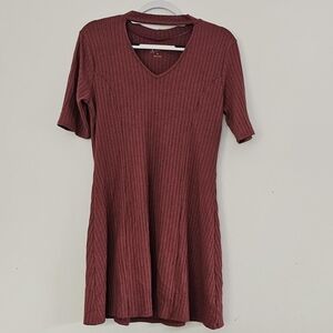 Arizona Jean Company Burgundy Mini Dress